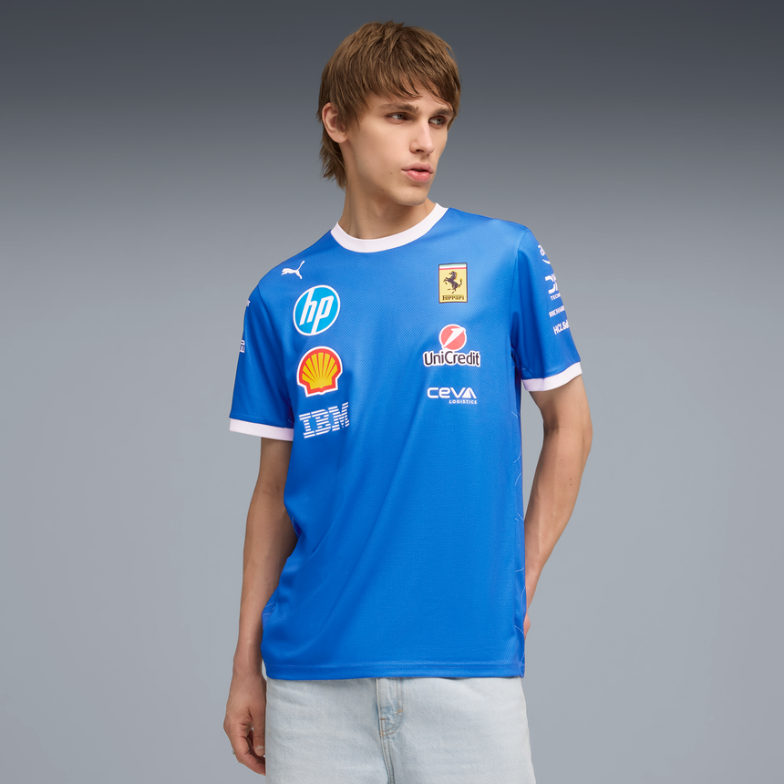 Ferrari t-shirt, team, Puma Monza special edition, blue 🔥
