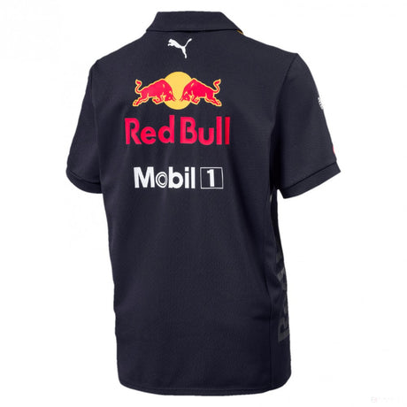 Red Bull Kids Polo, Team, Blue, 2018 - FansBRANDS®