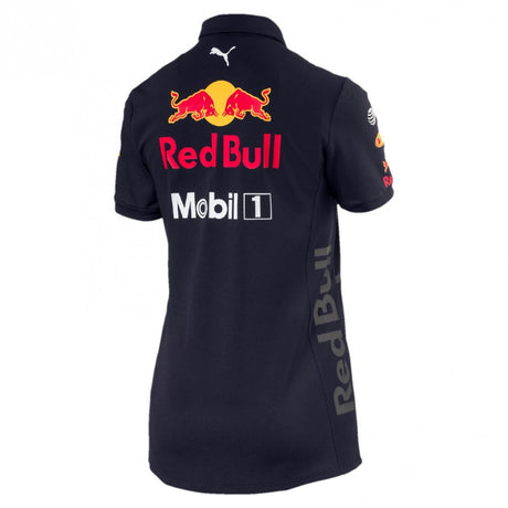 Red Bull Womens Polo, Team, Blue, 2018 - FansBRANDS®