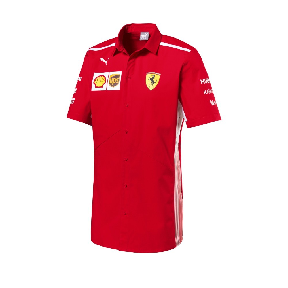 Ferrari Shirt, Puma Team, Red, 2018