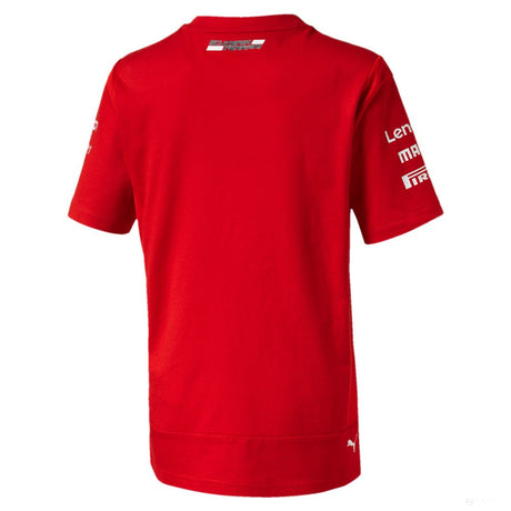 Ferrari Kids T-shirt, Puma, Team, Red, 2019 - FansBRANDS®