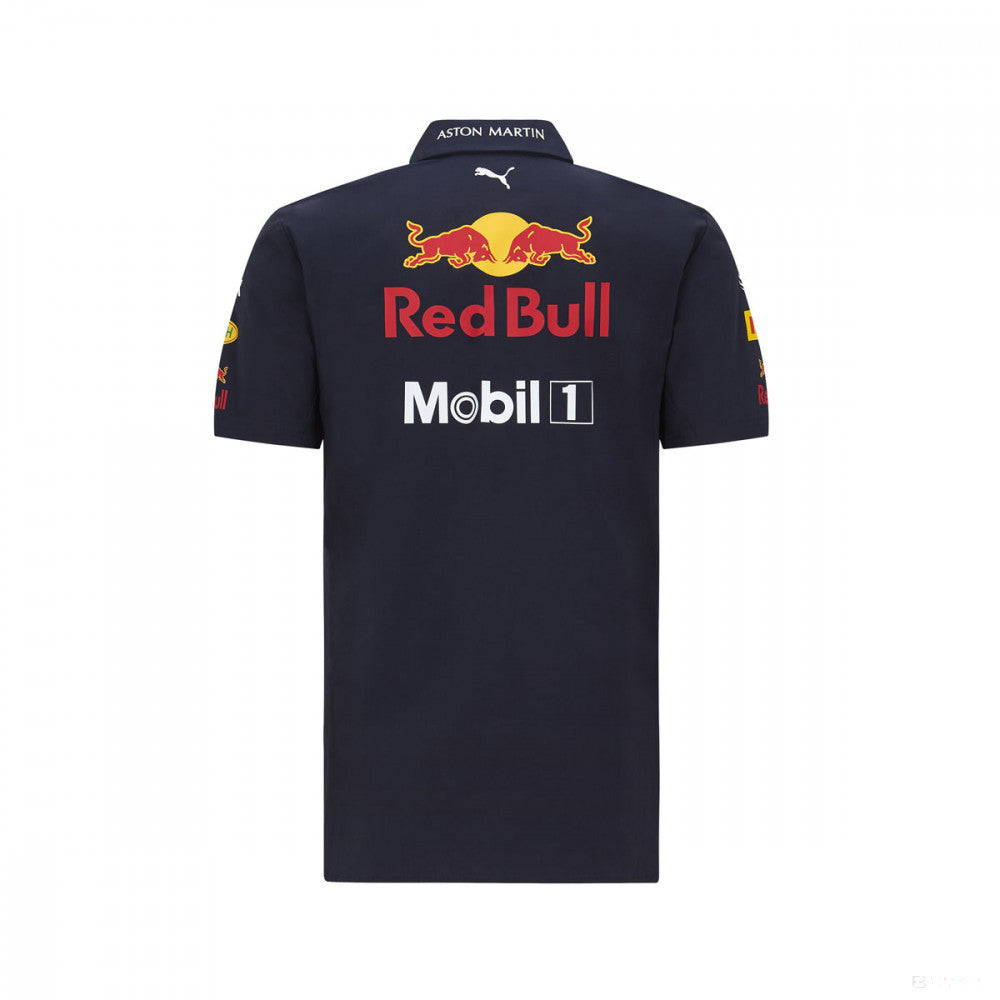 Red Bull Shirt, Puma Team, Blue, 2020