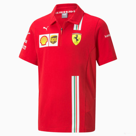 Ferrari Kids Polo, Puma, Team, Red, 20/21 - FansBRANDS®