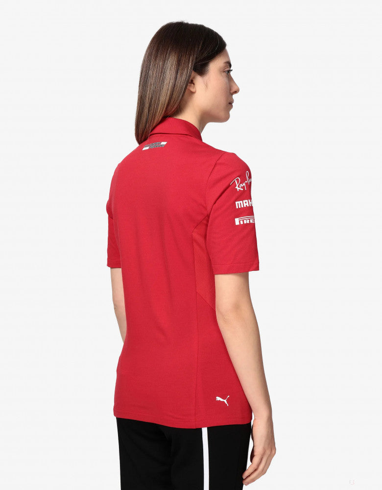 Ferrari Womens Polo, Team, Red, 20/21