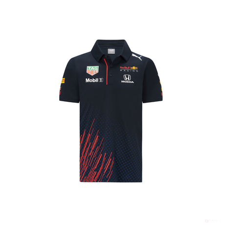 Red Bull Kids Polo, Puma Team, Blue, 2021 - FansBRANDS®