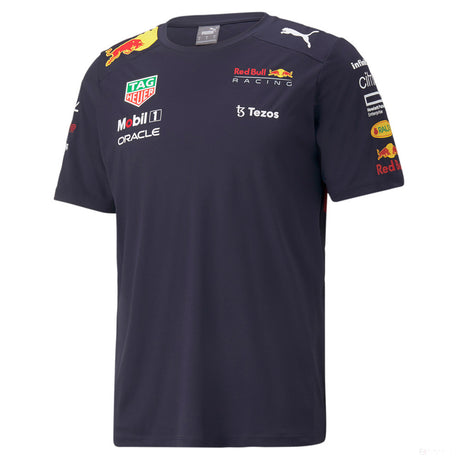 Red Bull Team T-shirt, Blue, 2022 - FansBRANDS®