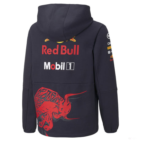 Red Bull Team Kids Sweatshirt, Blue, 2022