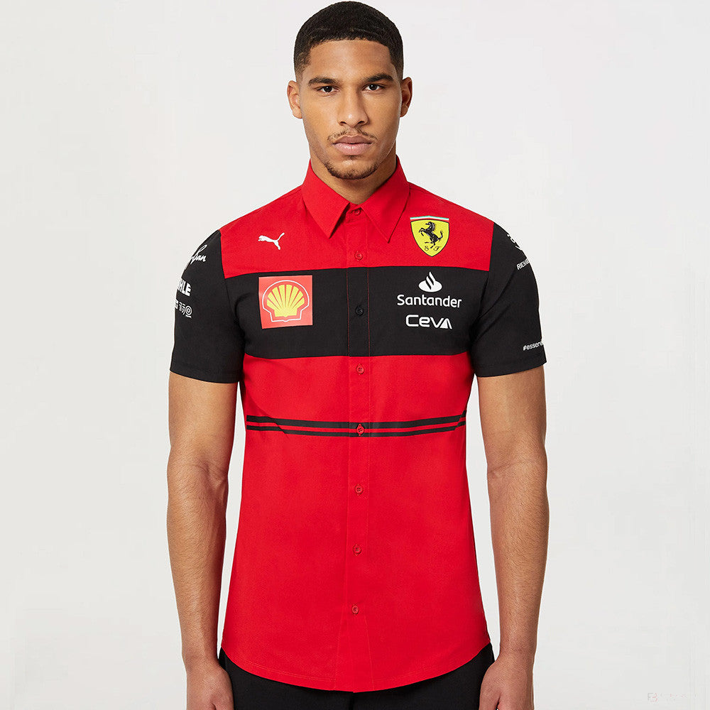 Puma Ferrari Team Shirt, Red, 2022