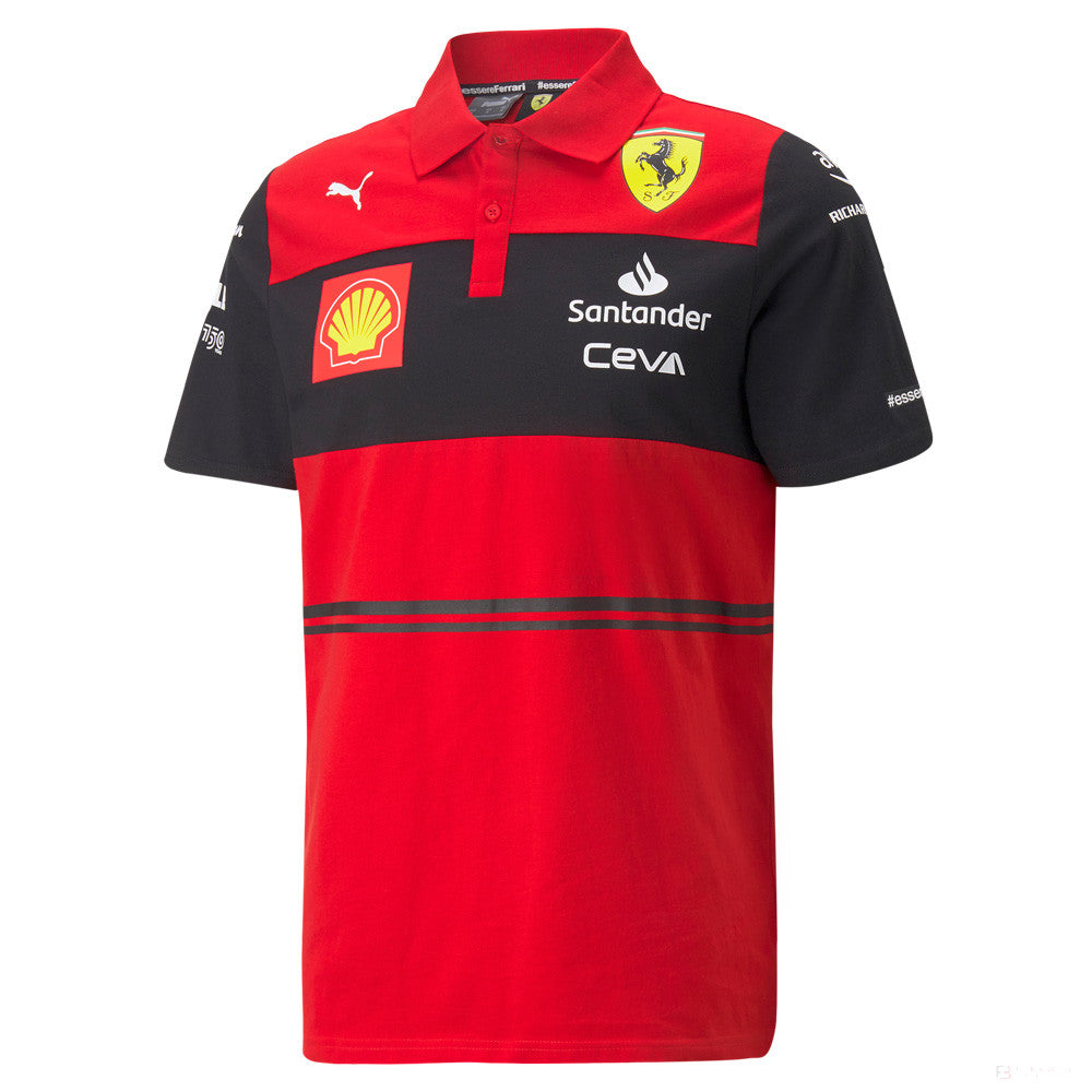 Puma Ferrari Team Polo, Red, 2022