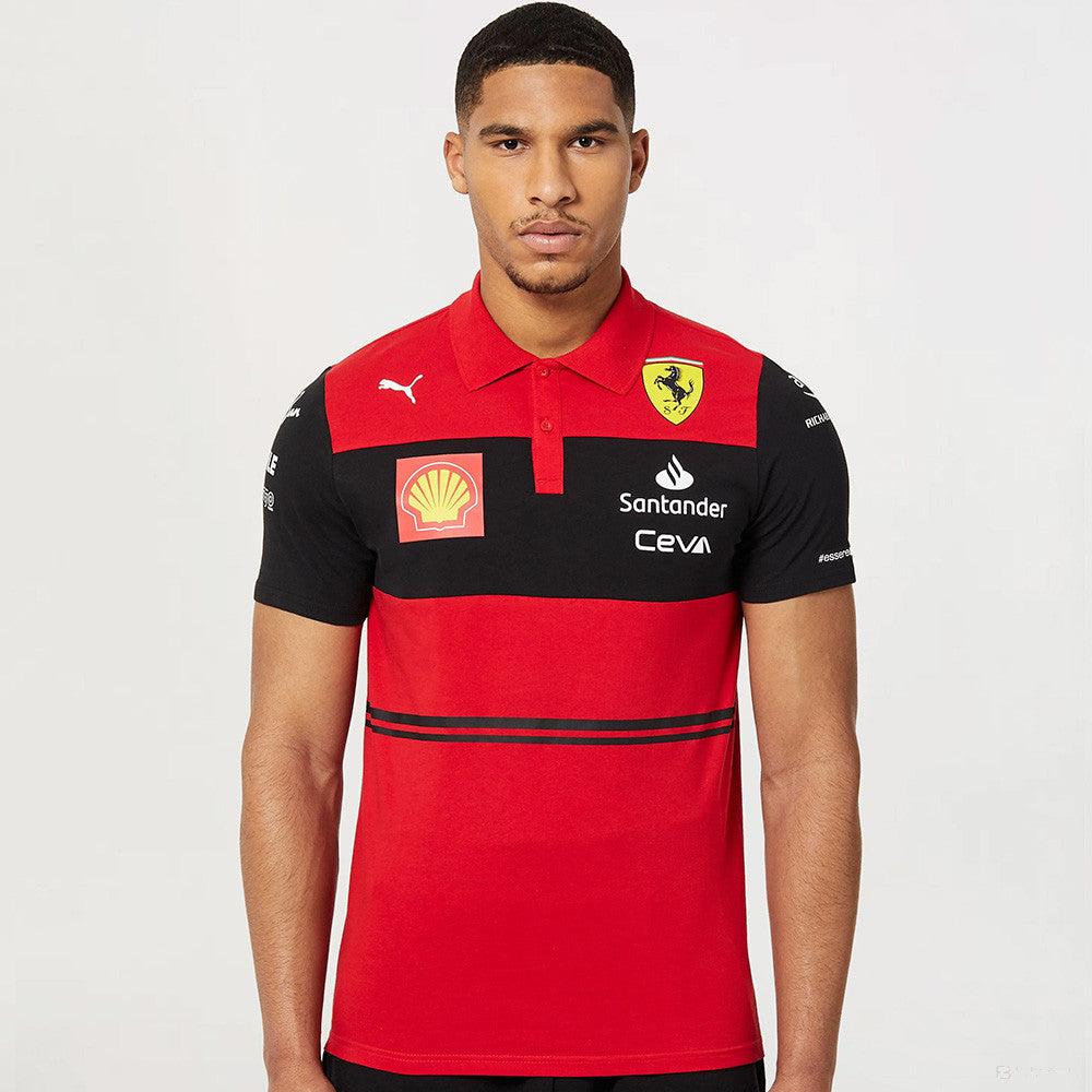 Puma Ferrari Team Polo Red 2022 FansBRANDS COM