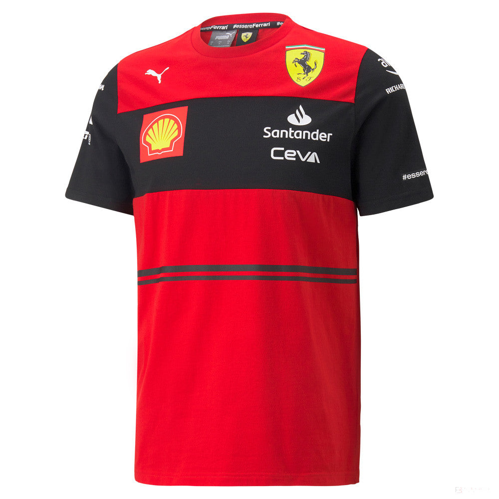 Puma Ferrari Team T shirt Red 2022 FansBRANDS COM