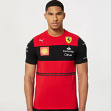 Puma Ferrari Team T-shirt, Red, 2022 - FansBRANDS®