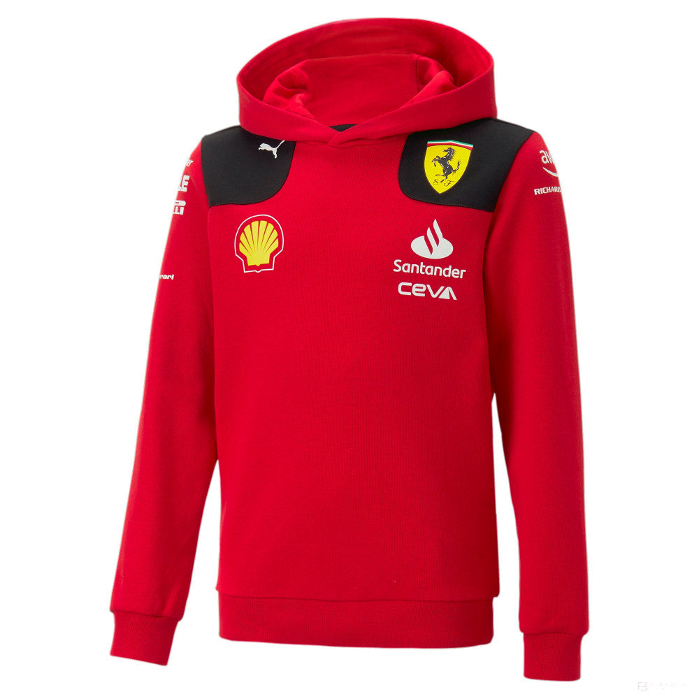 Ferrari Team Hoodie Rosso Corsa - FansBRANDS®