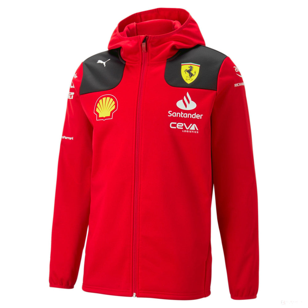 Ferrari Team Softshell Jacket Rosso Corsa - FansBRANDS®