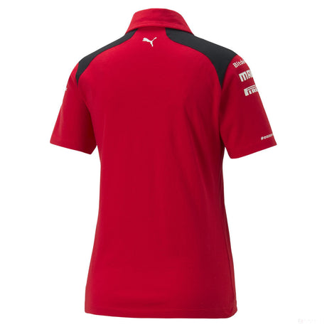 Ferrari Team Polo wn Rosso Corsa - FansBRANDS®