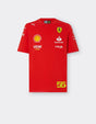 Ferrari t-shirt, Puma, Carlos Sainz, red - FansBRANDS®