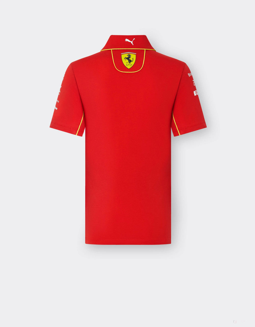 Ferrari polo, Puma, team, women, red, 2024