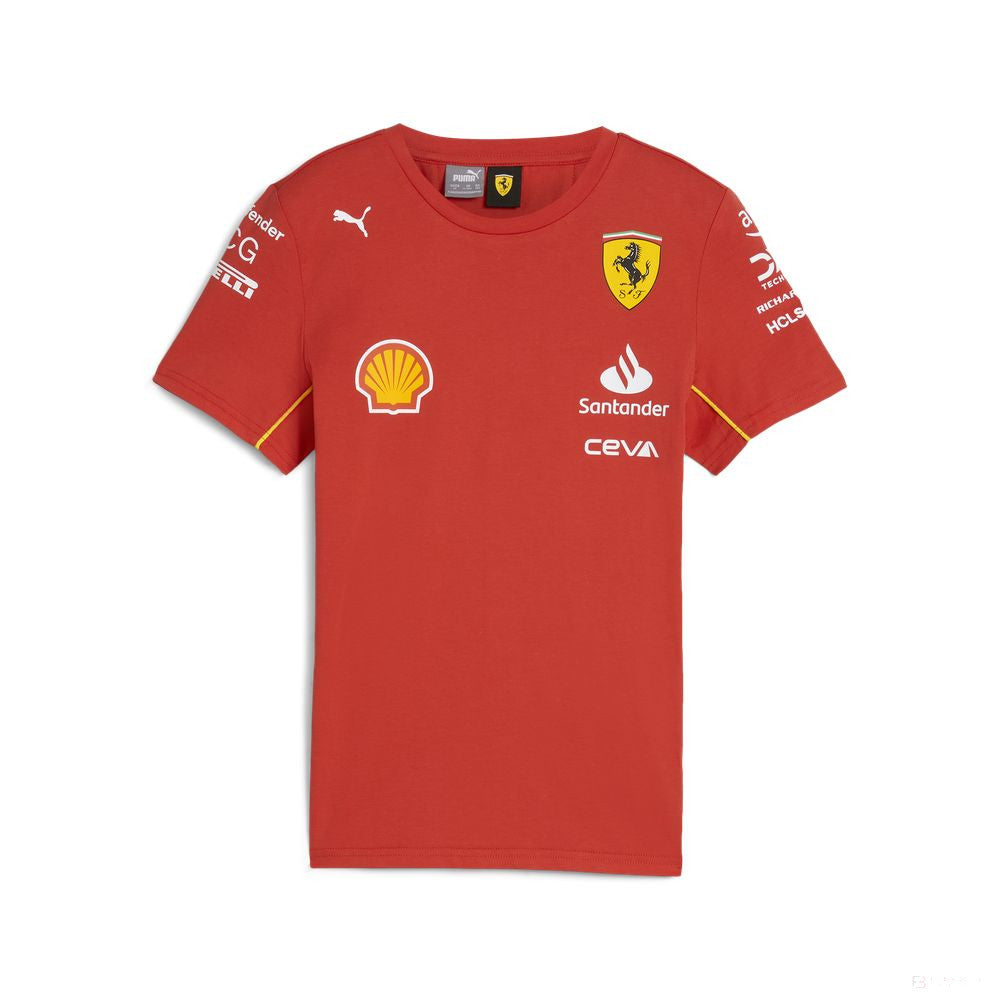 Ferrari t-shirt, Puma, team, kids, red, 2024