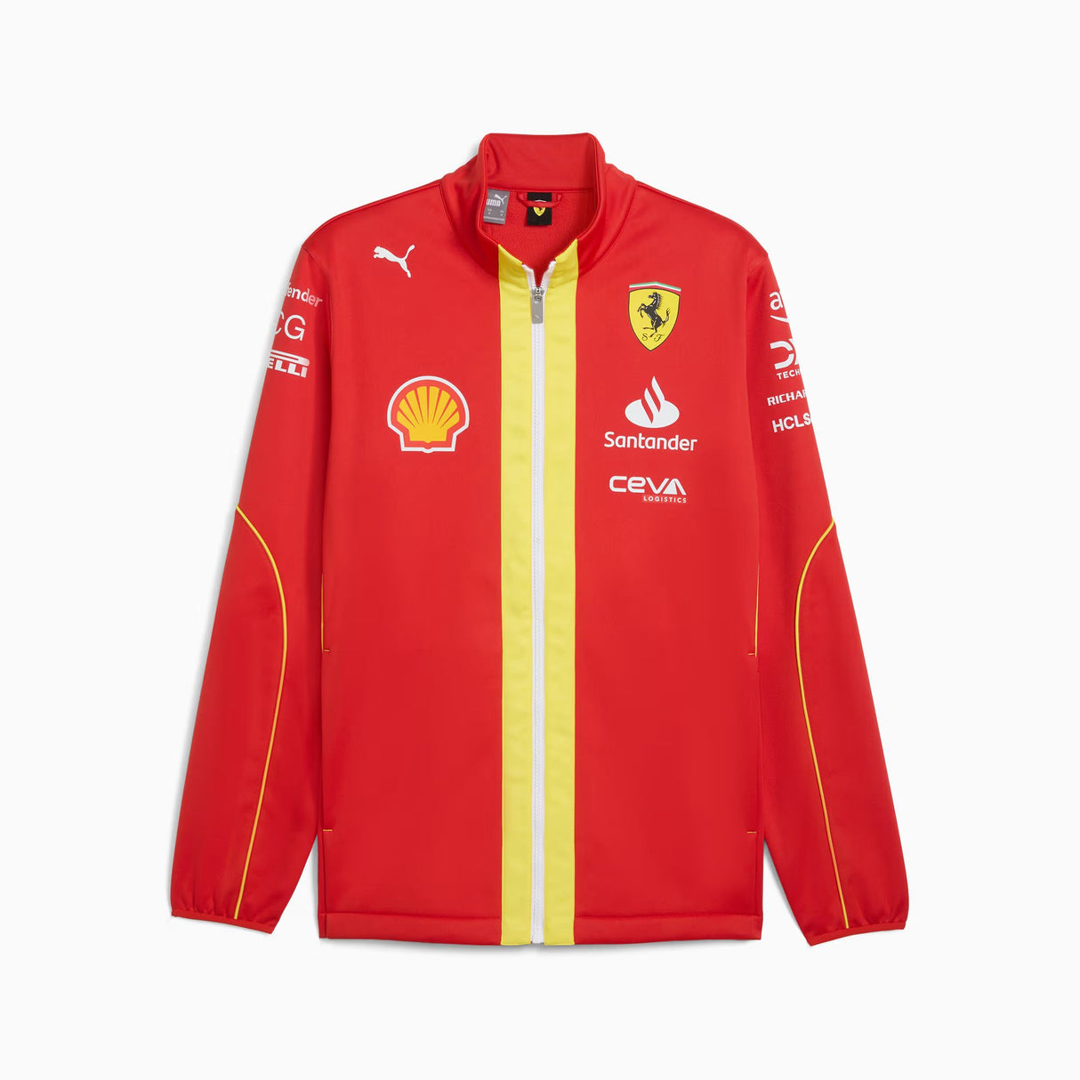 Ferrari jacket, Puma, team, softshell, red, 2024