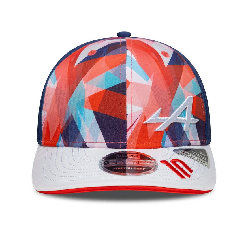 Gorra Alpine Pierre Gasly 9SEVENTY, blanca 🔥