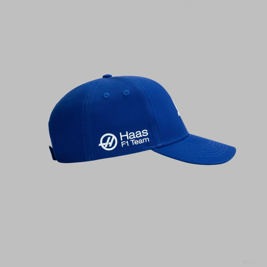 Haas F1 Baseball Cap, Team Cap, Blue, 2022 - FansBRANDS®