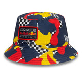 Red Bull Racing Abstract Tapered Bucket Cap