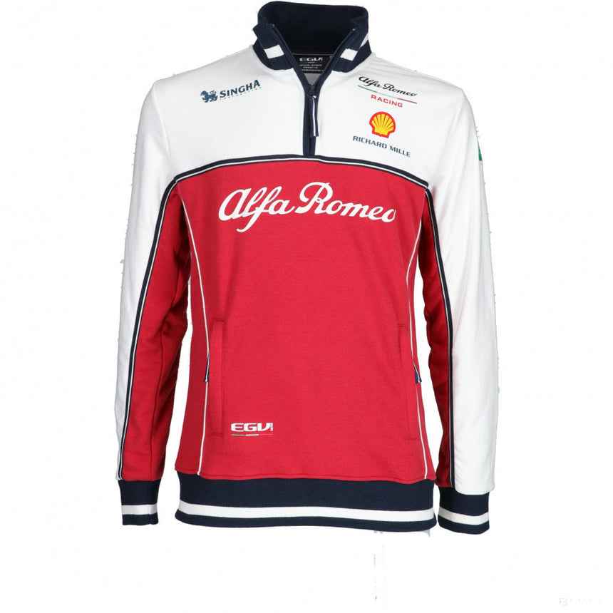 Alfa Romeo Sweater, Team, Red, 2019 - FansBRANDS®