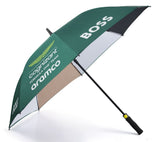 Aston Martin Aramco Cognizant F1 Official Team Grid Golf Umbrella, 2023 - FansBRANDS®