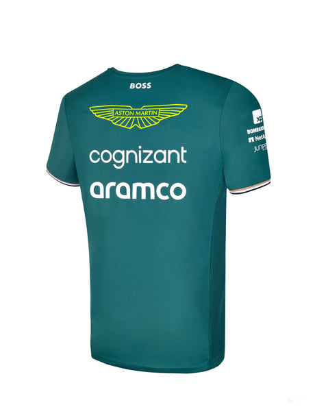 Aston Martin Aramco Cognizant F1 Official Team T-Shirt, 2023