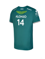 Aston Martin Aramco Cognizant F1 Official Team Driver T-Shirt - Fernando Alonso, 2023 - FansBRANDS®