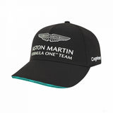 Aston Martin Baseball Cap, Team Adult, Black, 2022