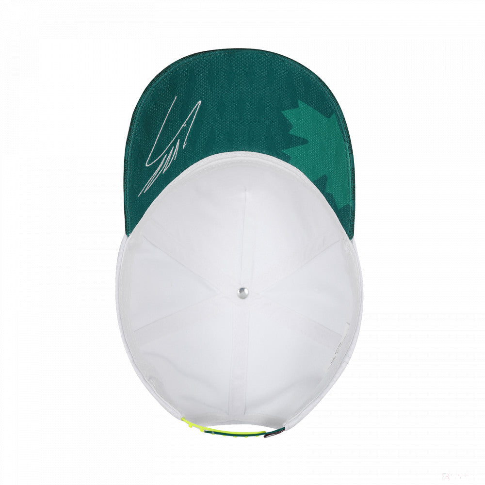 Aston Martin Lance Stroll Baseball Cap, Adult, White, 2022 - FansBRANDS®