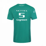 Aston Martin Sebastian Vettel T-Shirt, Green, 2022