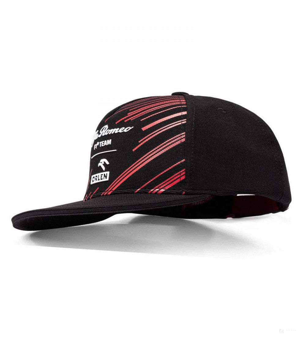 Alfa Romeo Flatbrim Cap, Team Adult, Black, 2022 - FansBRANDS®