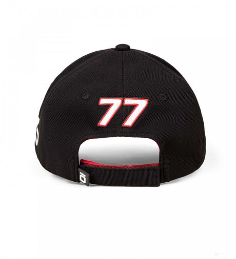 Alfa Romeo Baseball Cap, Valtteri Bottas, Adult, Black, 2022 - FansBRANDS®