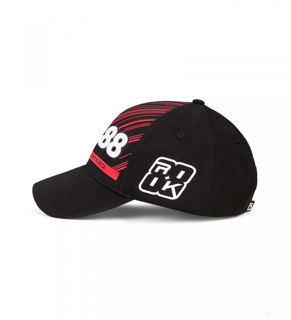Alfa Romeo Baseball Cap, Robert Kubica, Adult, Black, 2022 - FansBRANDS®