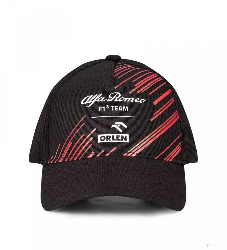 Alfa Romeo Baseball Cap, Italian GP, Adult, Black, 2022 - FansBRANDS®