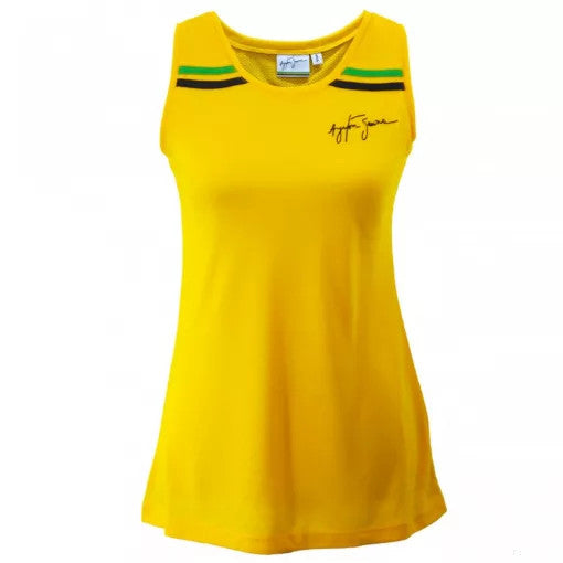 Ayrton Senna Womens Sleeveless Top, Multicolor, 2015 - FansBRANDS®