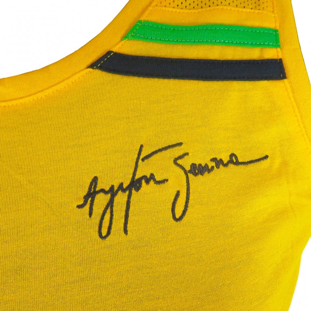Ayrton Senna Womens Sleeveless Top, Multicolor, 2015 - FansBRANDS®