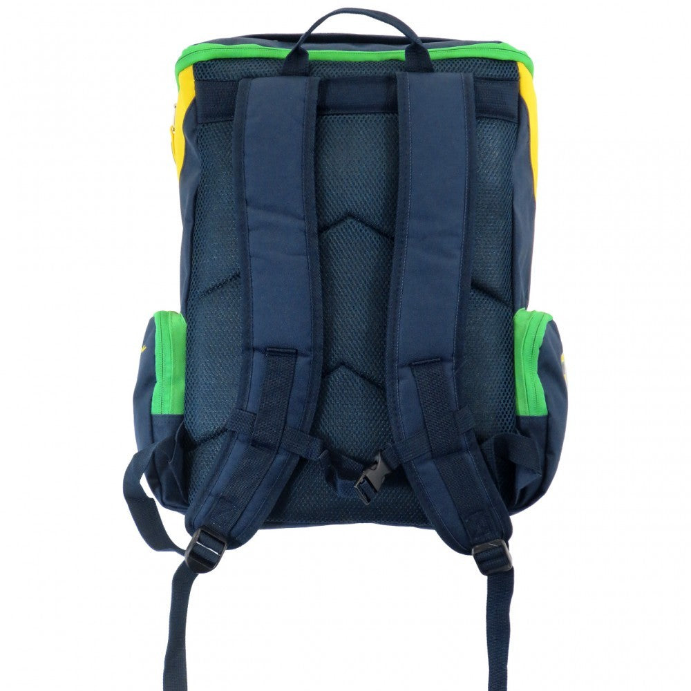 Ayrton Senna Backpack, Racing, 30x44x13 cm, Yellow, 2015 - FansBRANDS®