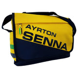 Ayrton Senna Messenger Bag, Racing, 31x35x10 cm, Yellow, 2015 - FansBRANDS®