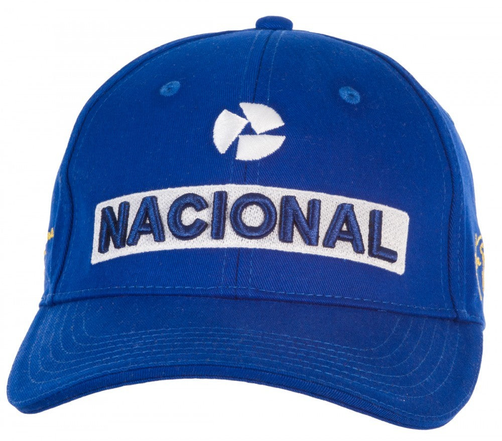 Ayrton Senna Kids Baseball Cap, Nacional, Blue, 2015