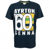 Ayrton Senna T-shirt, Brazil 60, Blue, 2016