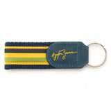 Ayrton Senna Keychain, Fabric, Yellow, 2017
