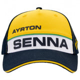 Ayrton Senna Baseball Cap, Adult, Blue, 2018