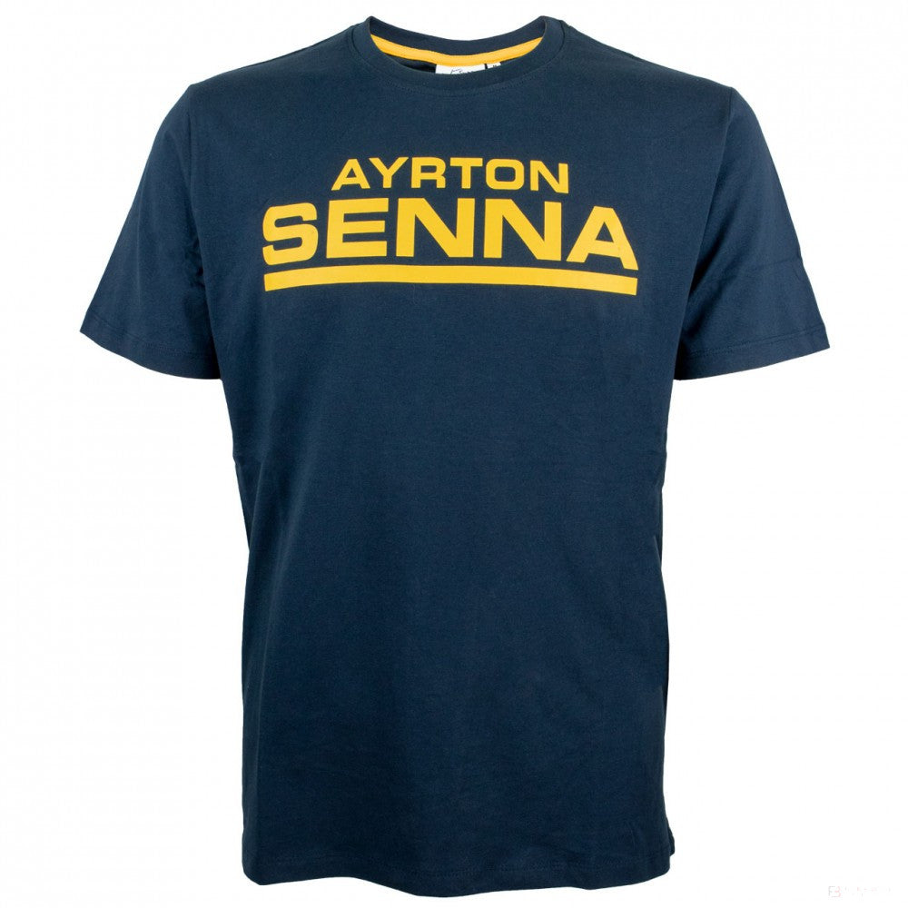 Ayrton Senna T-shirt, Racing 12, Blue, 2018