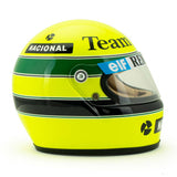Ayrton Senna Mini Helmet, 1:2 scale, Yellow, 1985 - FansBRANDS®