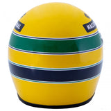 Ayrton Senna Mini Helmet 1988, 1:2 scale, Yellow, 2020