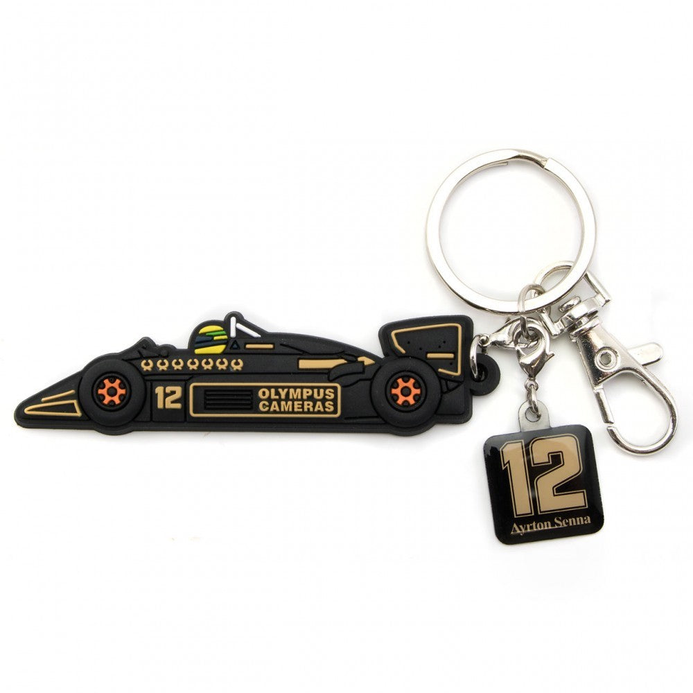 Ayrton Senna Keychain, Lotus 97T, Multicolor, 2017 - FansBRANDS®