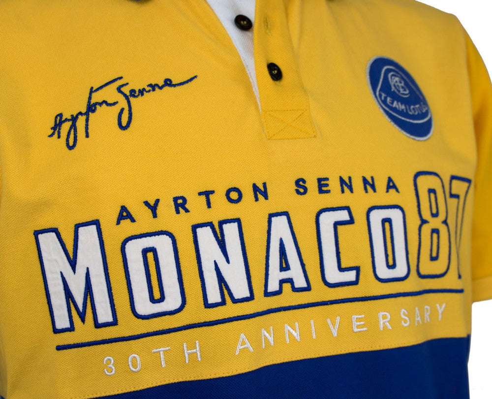 Ayrton Senna Polo, Monaco 1987, Yellow, 2020 - FansBRANDS®